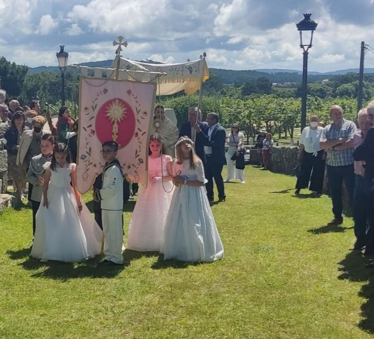 Un momento de la procesión. | // PARROQUIA DE SAN VICENTE