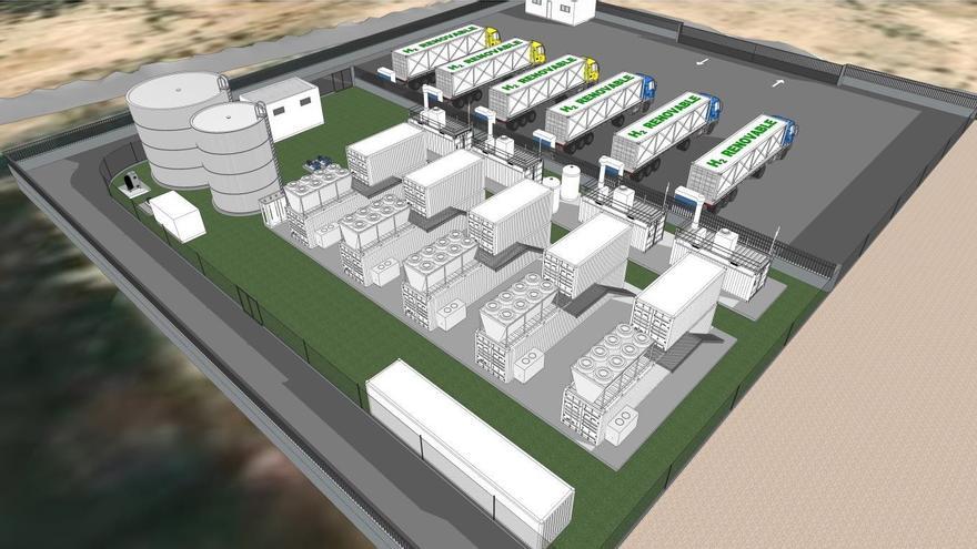 La planta de hidrógeno verde de Granadilla, en fase de información pública