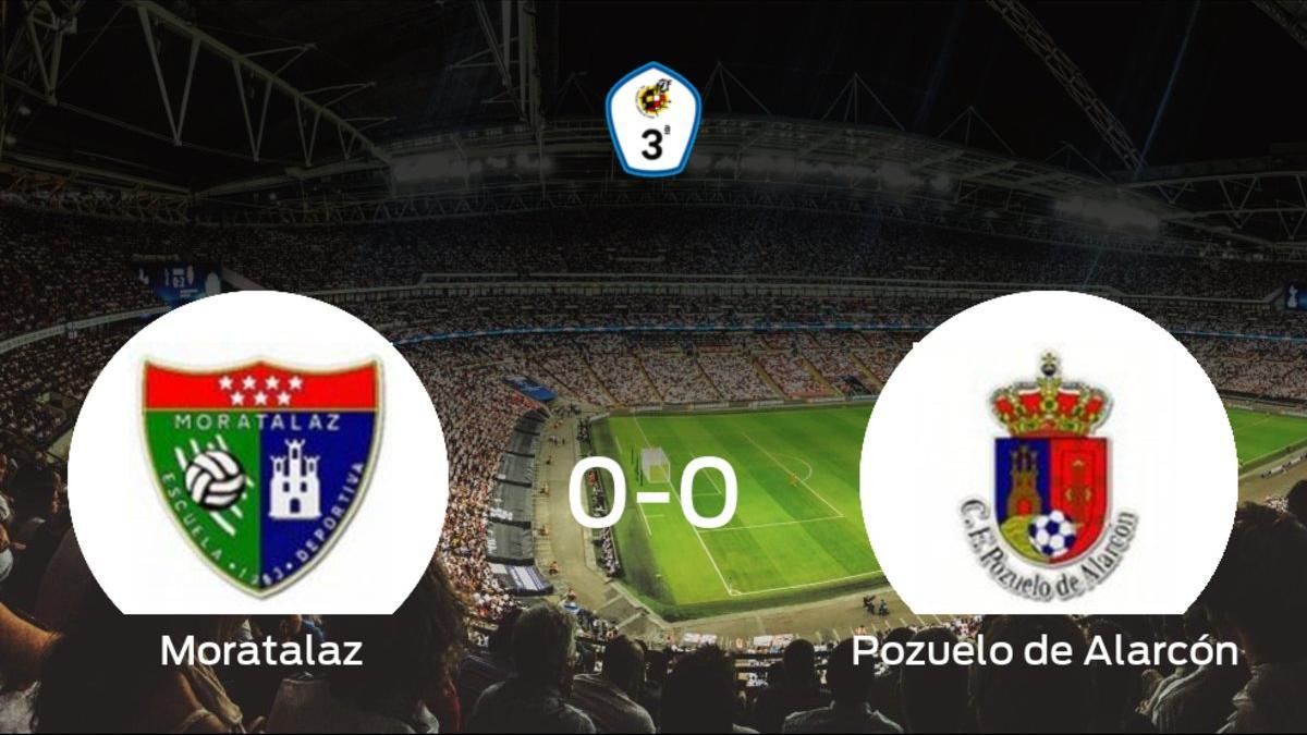 El Moratalaz y el Pozuelo de Alarcón empatan sin goles en el Campo Dehesa de Motaralaz (0-0)