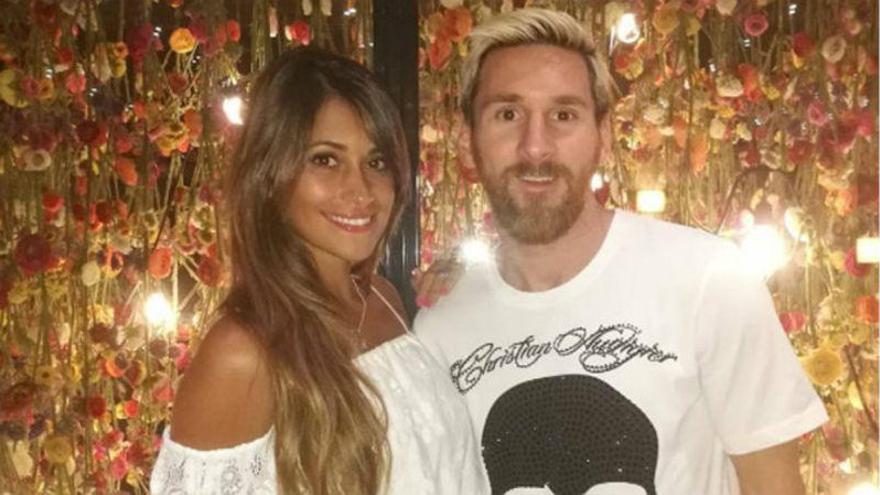 Messi sale a cenar con su pareja al Bellavista