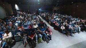 Foto cedida por SUNCINE del público asistente en Barcelona.