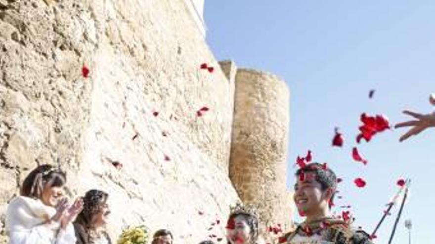 Una imagen de archivo de la Feria Medieval de Villena.