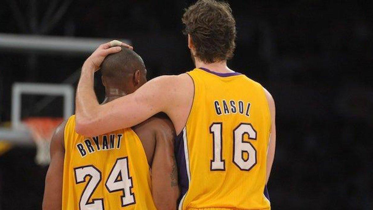 Kobe Bryant y Pau Gasol eran íntimos amigos