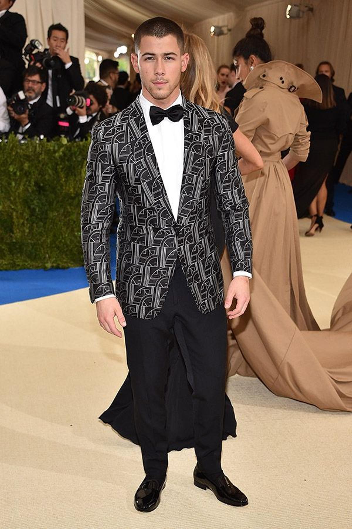 Nick Jonas en la Gala Met