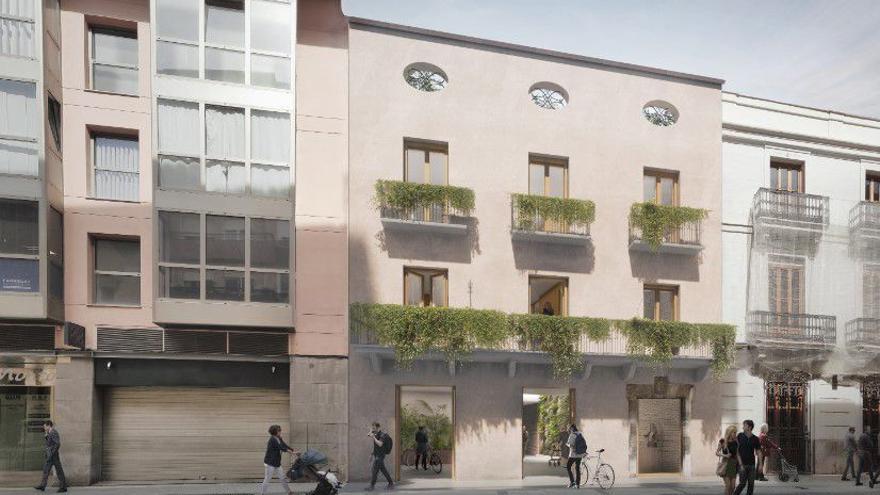 La biblioteca de la calle Mayor de Castelló inicia su vaciado: desde este lunes ya no prestará libros