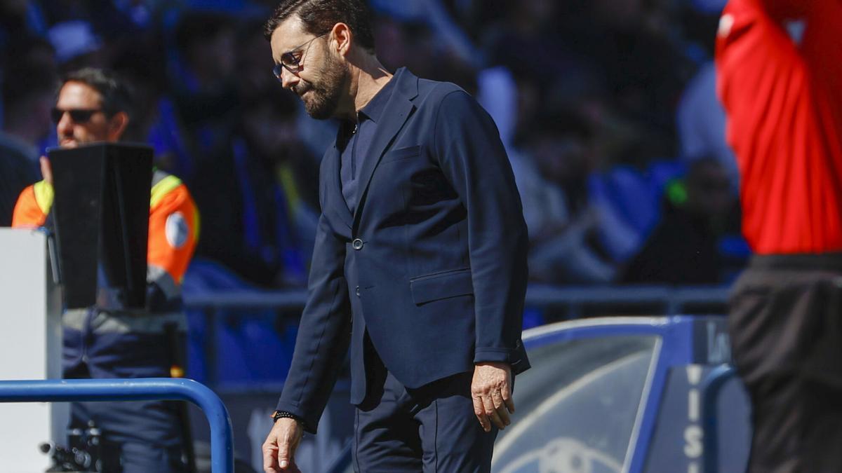 Bordalás: "La palabra Europa no puede entrar en la mente del Getafe"