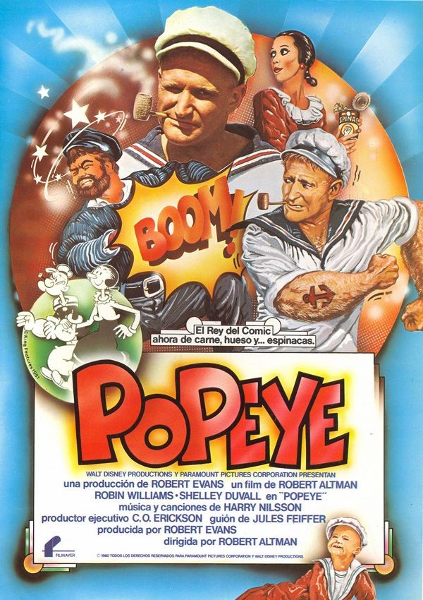 Cartel de la película &#039;Popeye&#039;