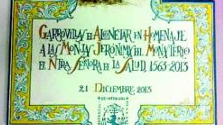 Dedicarán un homenaje a las monjas Jerónimas