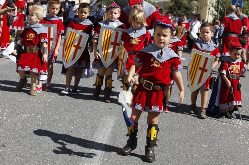 Desfile infantil de los Moros y Cristianos de Ibi