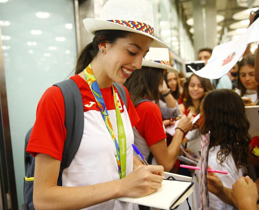 Alejandra Quereda, subcampeona  olímpica