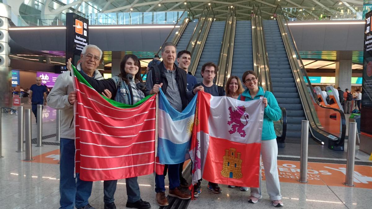 Algunos miembros del Centro Zamorano de Buenos Aires.