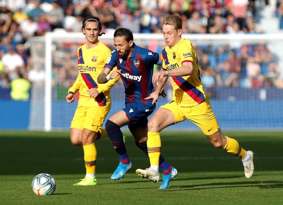 Levante UD - FC Barcelona, en imágenes