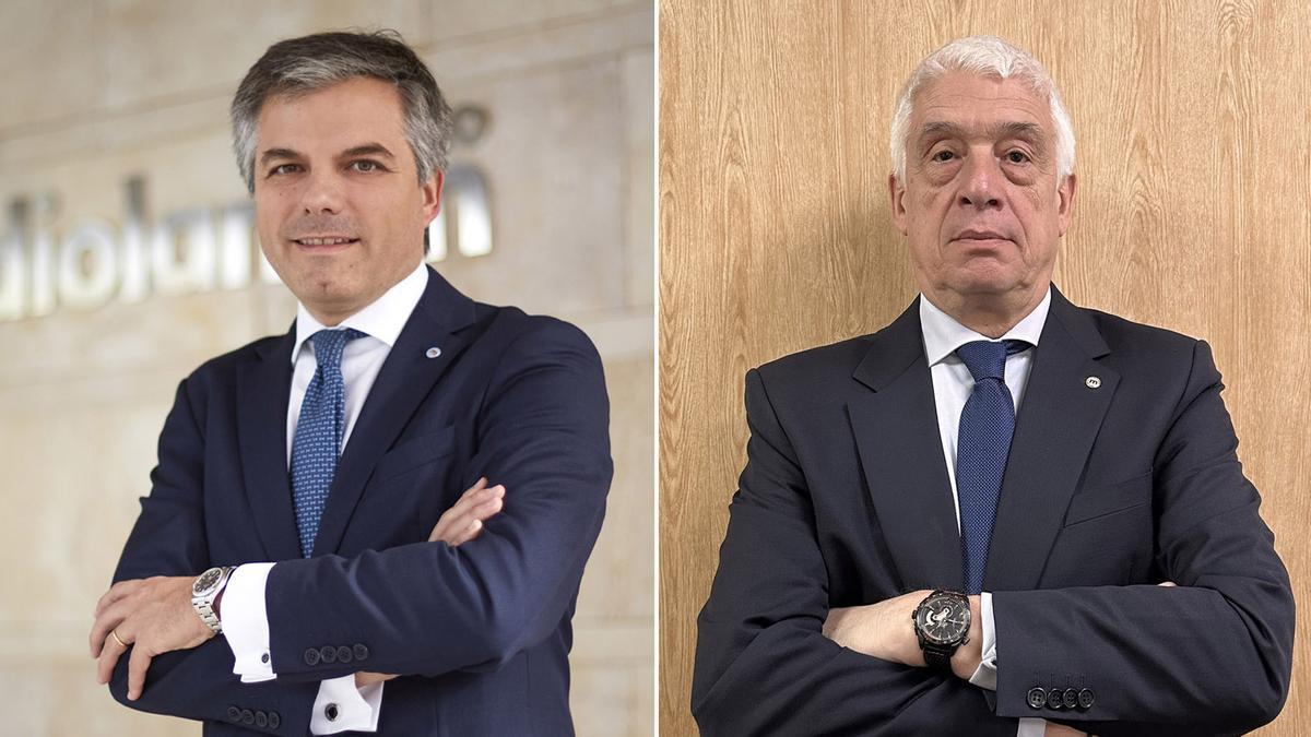Juan Massana (izquierda) y Salvador Pérez (derecha), 'Family Bankers' de Banco Mediolanum.