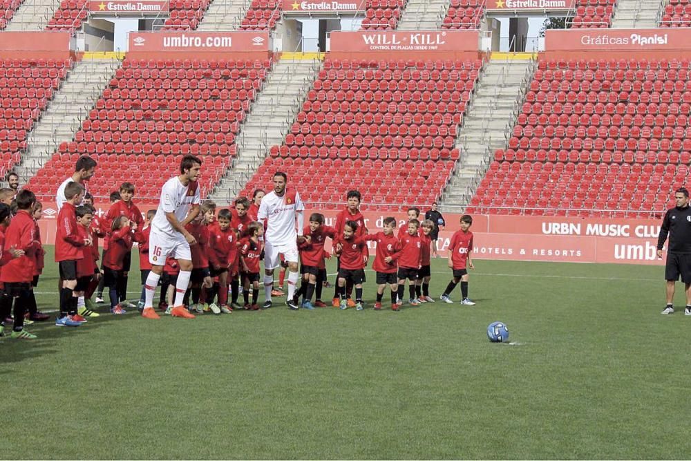 Más de cien niños contra el Real Mallorca