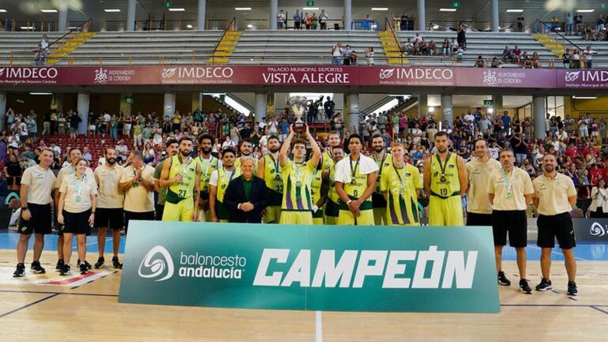 El Unicaja ganó el pasado verano la Copa Andalucía 2025.