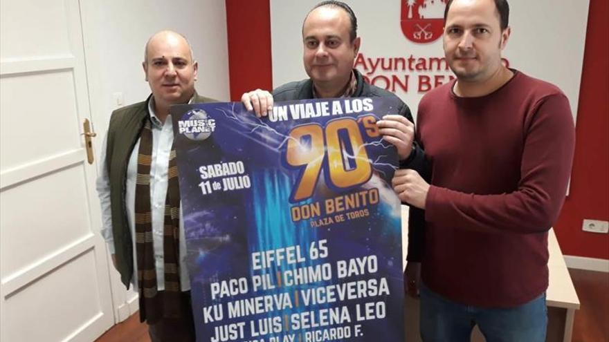 El festival Viaje a los 90 recalará el 11 de julio en la plaza de torosSPgB