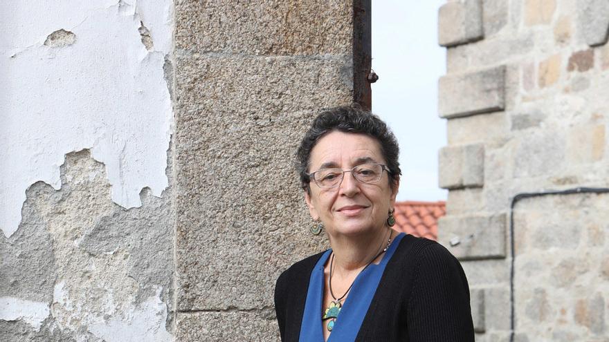 Rosario Álvarez en Compostela.