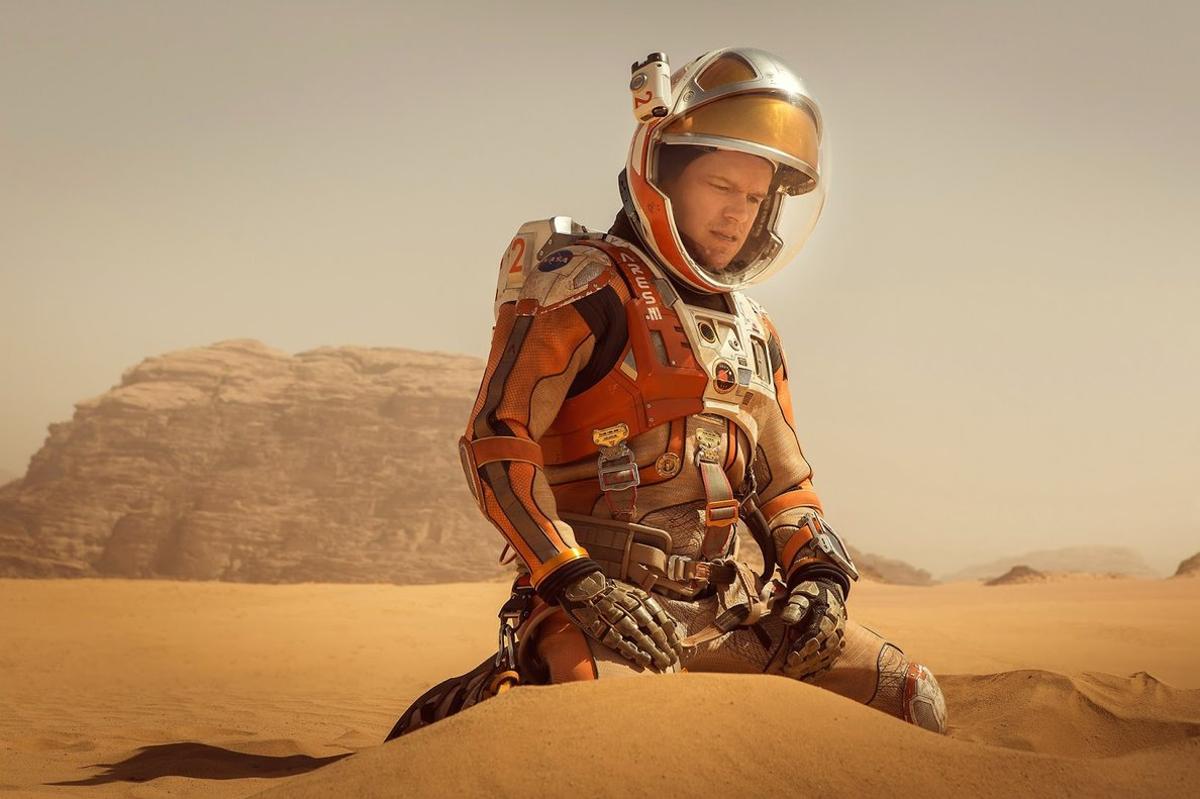 En el 2015 Damon protagonizó ’Marte’.