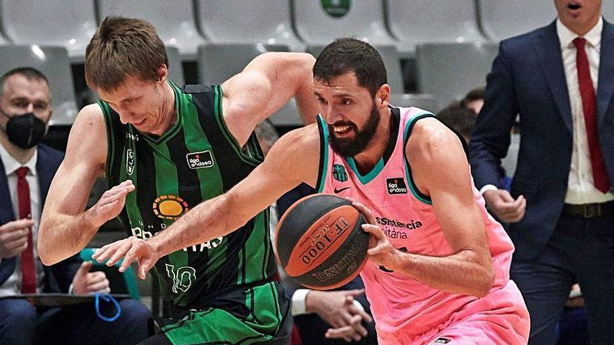 Nikola Mirotic va acabar amb 21 punts ahir a Badalona.