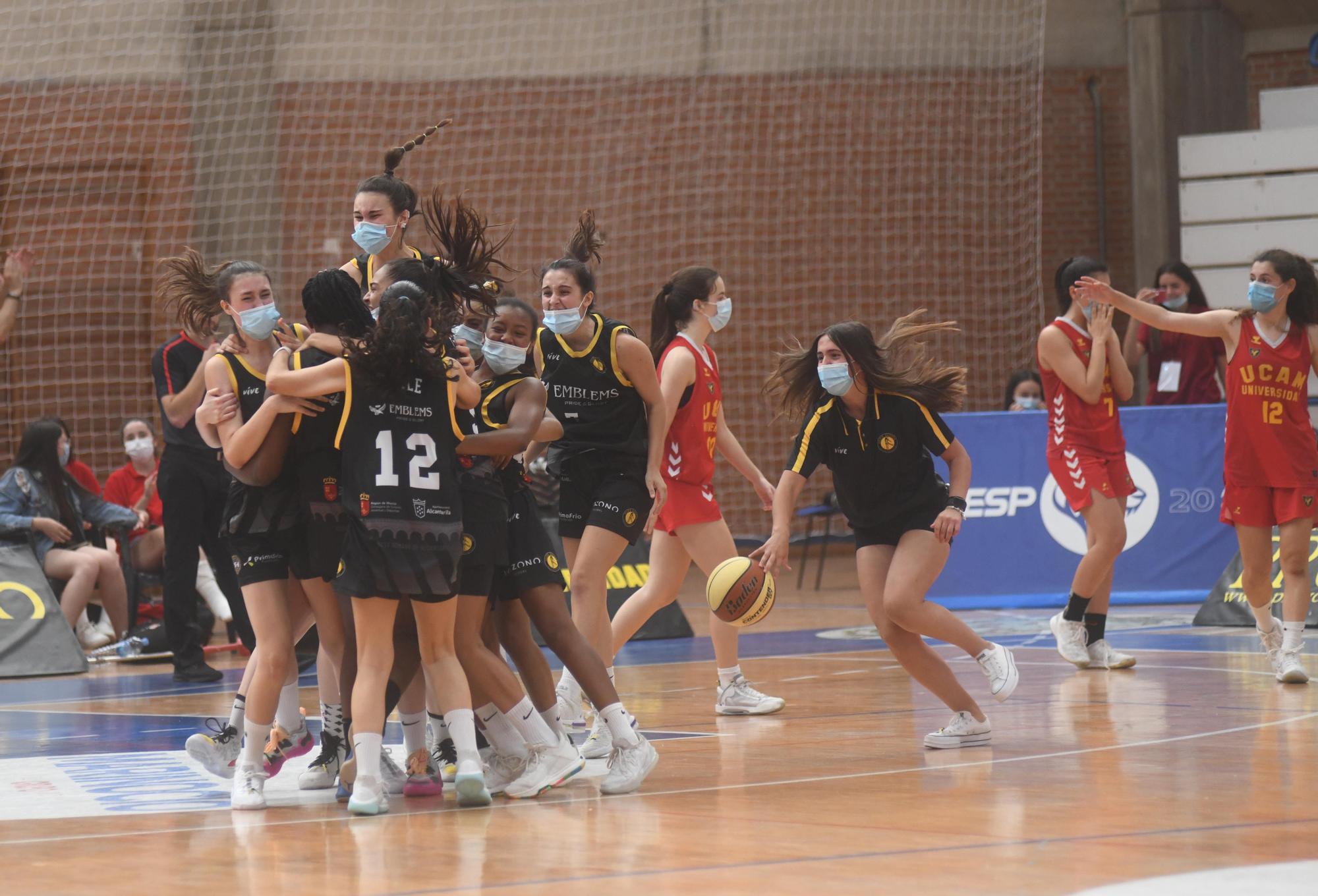 Final de baloncesto junior femenino