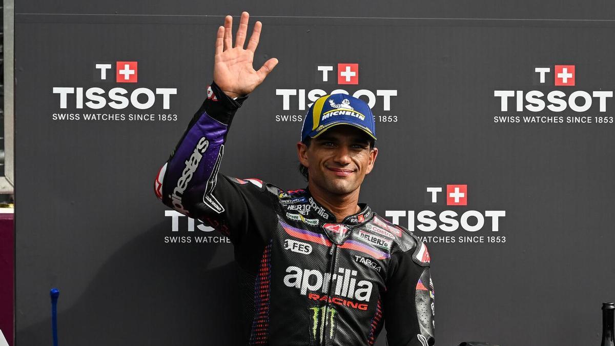 Jorge Martín es líder de MotoGP con Aprilia y se marchará a Yamaha