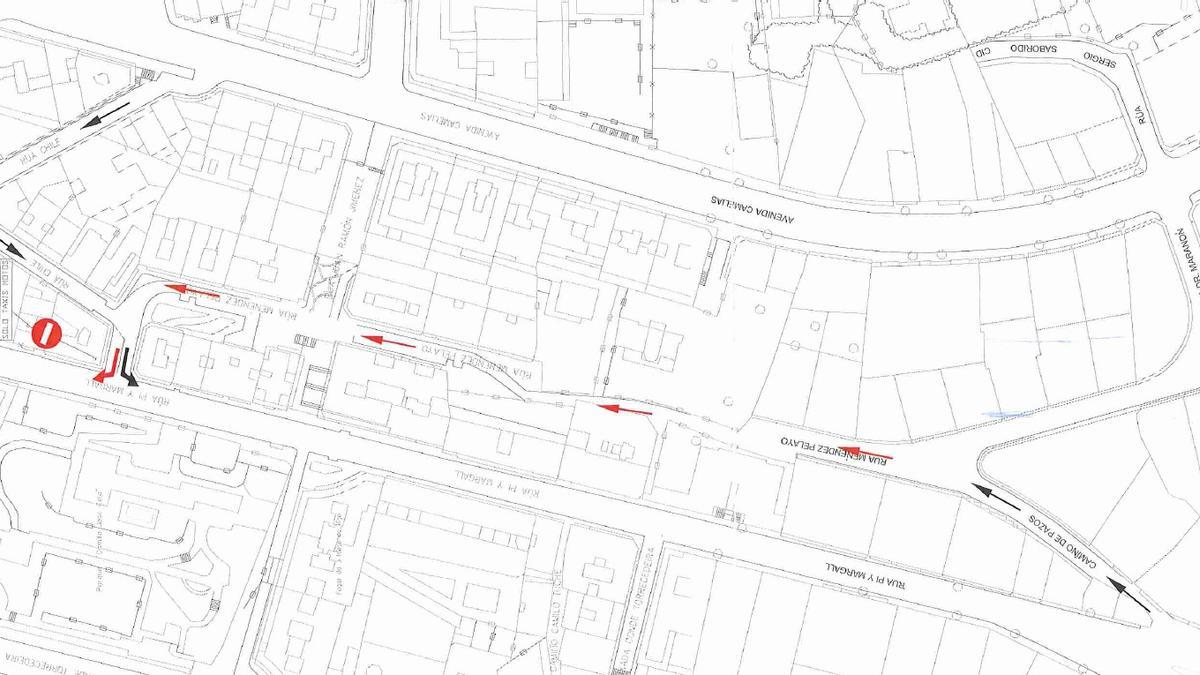 Reordenación del tráfico en la calle Pi y Margall