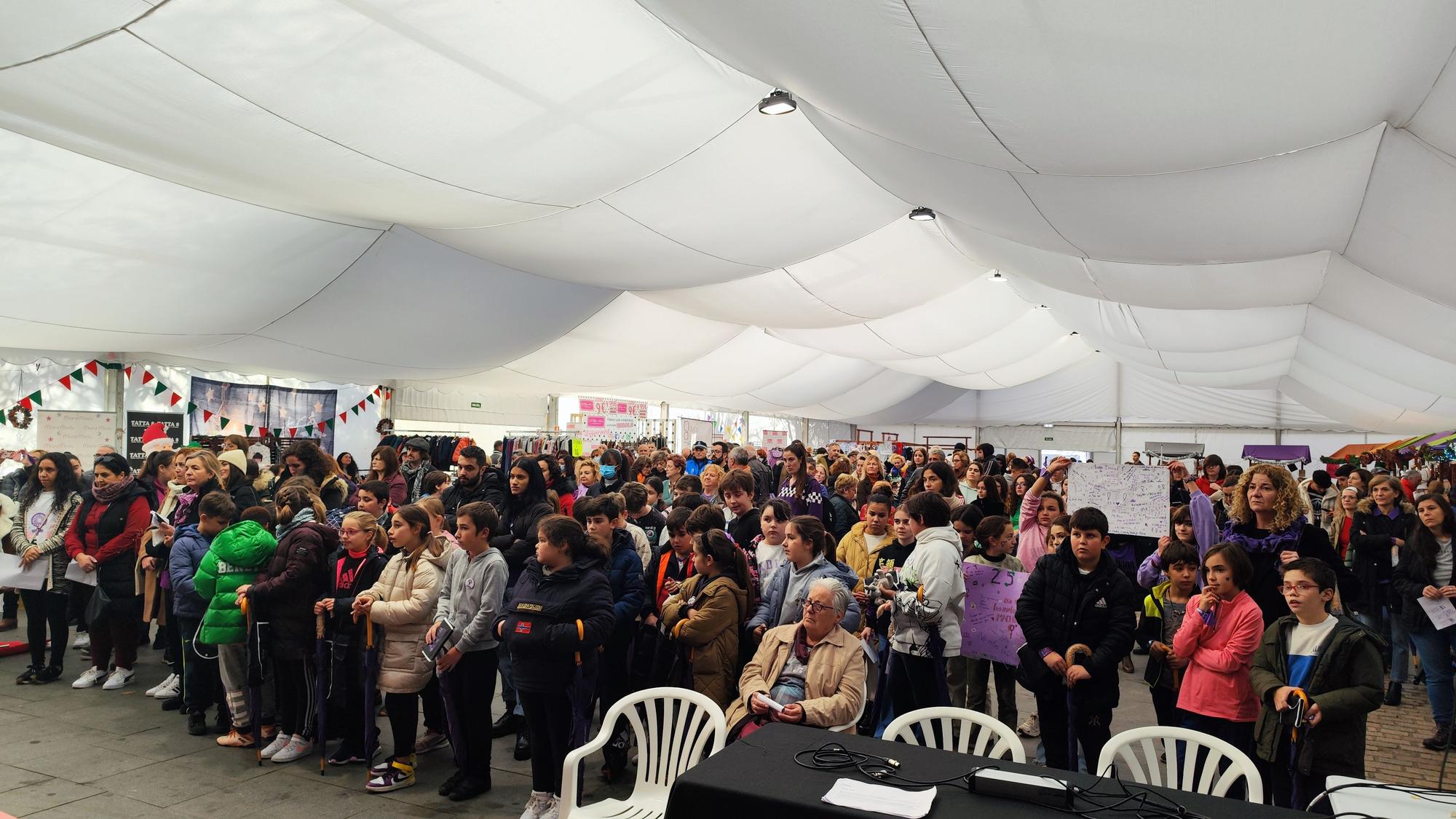 Actos del 25N en las Cuencas