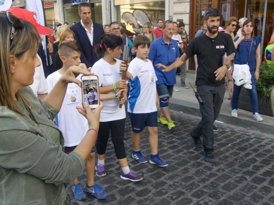 La flama dels Special Olympics arriba a Figueres