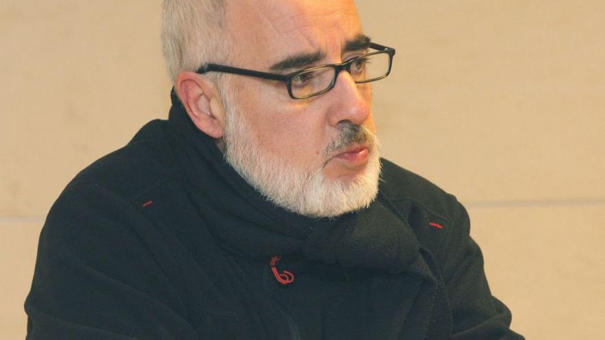 Alfonso Basterra, durante el juicio en 2015 por el asesinato de su hija de 12 años, Asunta. | | XOÁN ÁLVAREZ