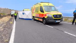 Muere el motorista que sufrió una grave caída en una de las vías más peligrosas de Tenerife