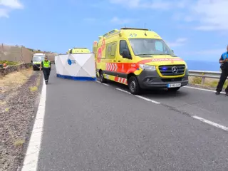 Muere el motorista que sufrió una grave caída en una de las vías más peligrosas de Tenerife