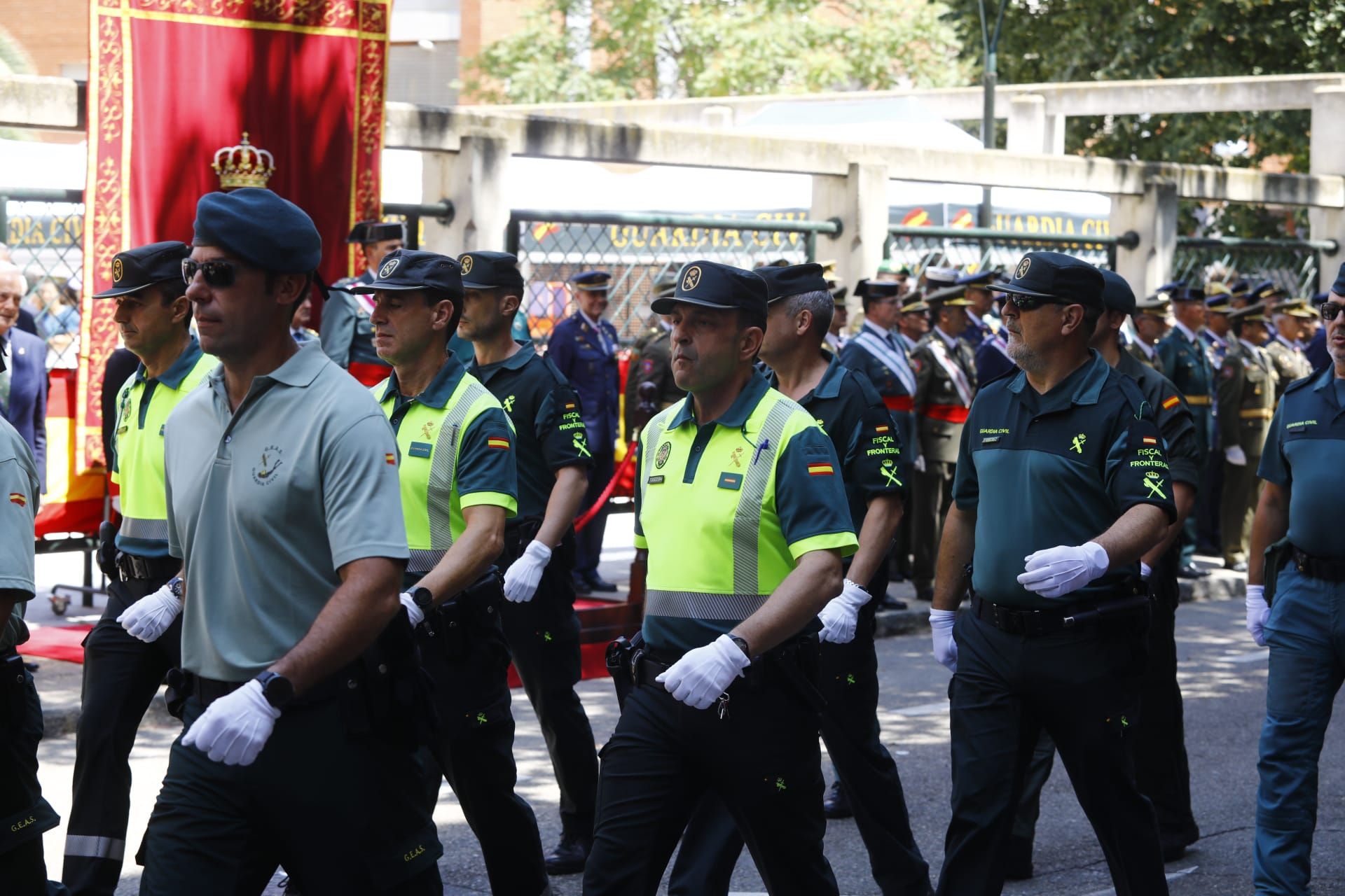 La Guardia Civil celebra su 179º aniversario en Zaragoza