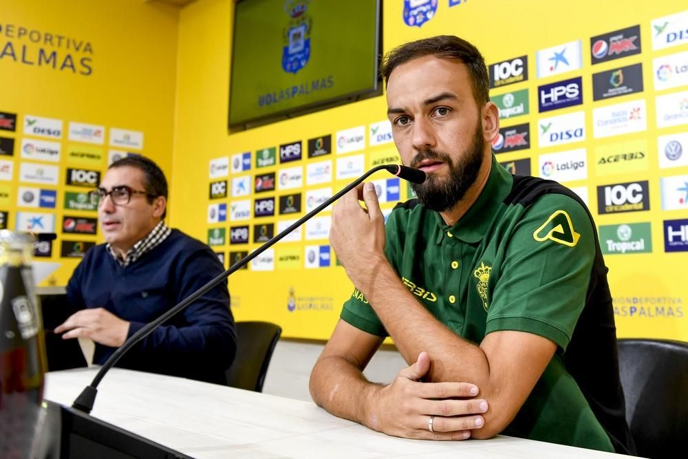 Rueda de prensa de Deivid, de la UD Las Palmas