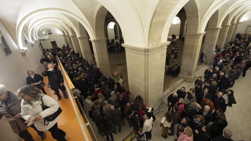 Visita guiada de les autoritats al nou Museu del Barroc de Manresa