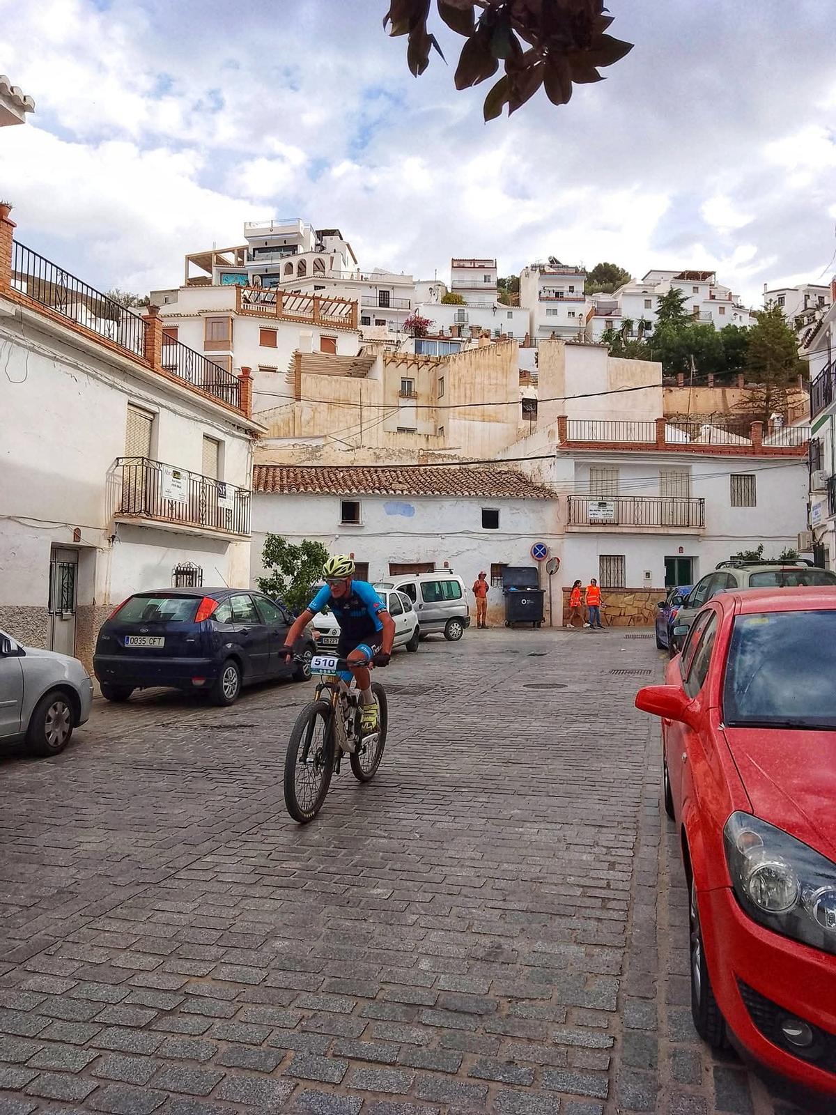 Circuito de ciclismo en Canillas de Aceituno en una anterior edición