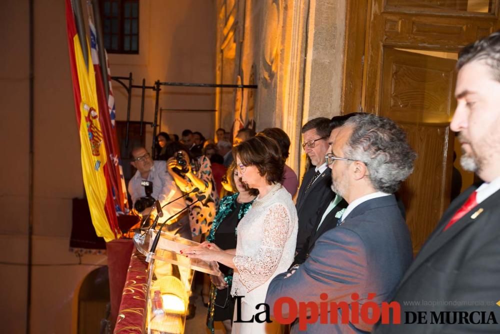 Pregón de fiestas en Caravaca