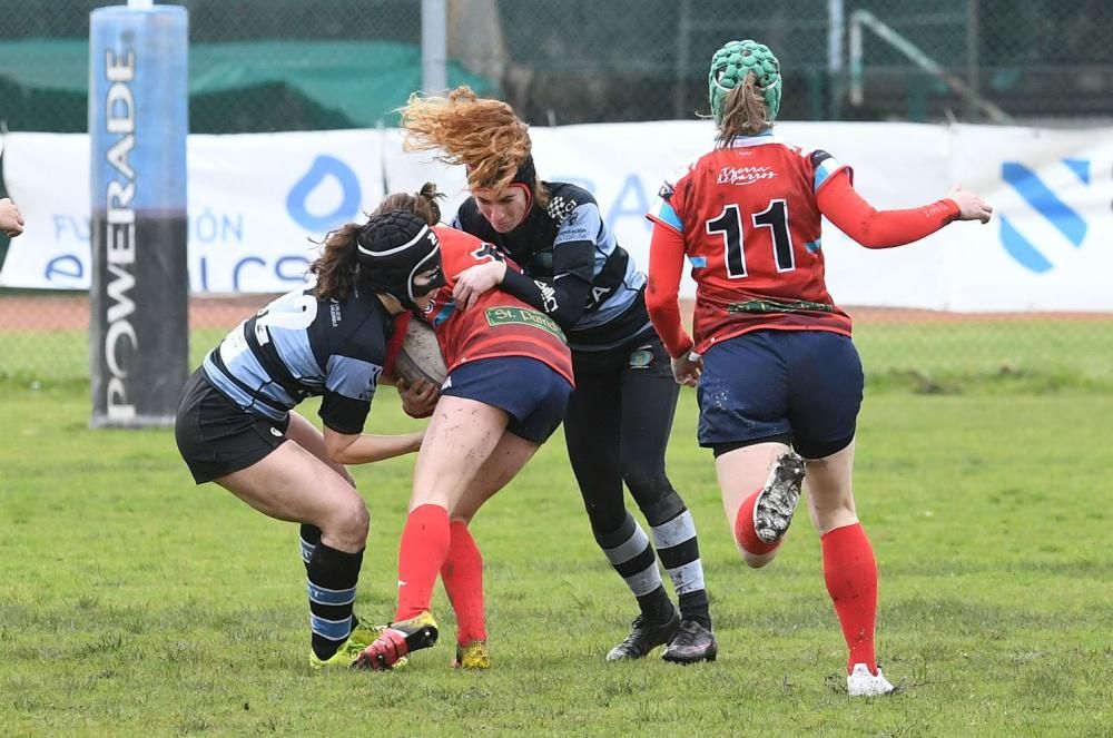 El CRAT femenino supera 22-10 al SanSe Rugby