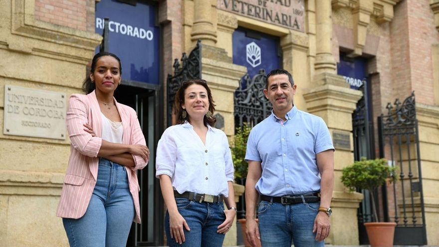 Los profesores Elisa Borsari, Leandro Buffoni y Diana Rodrigues admiten sentirse muy bien acogidos en la UCO.