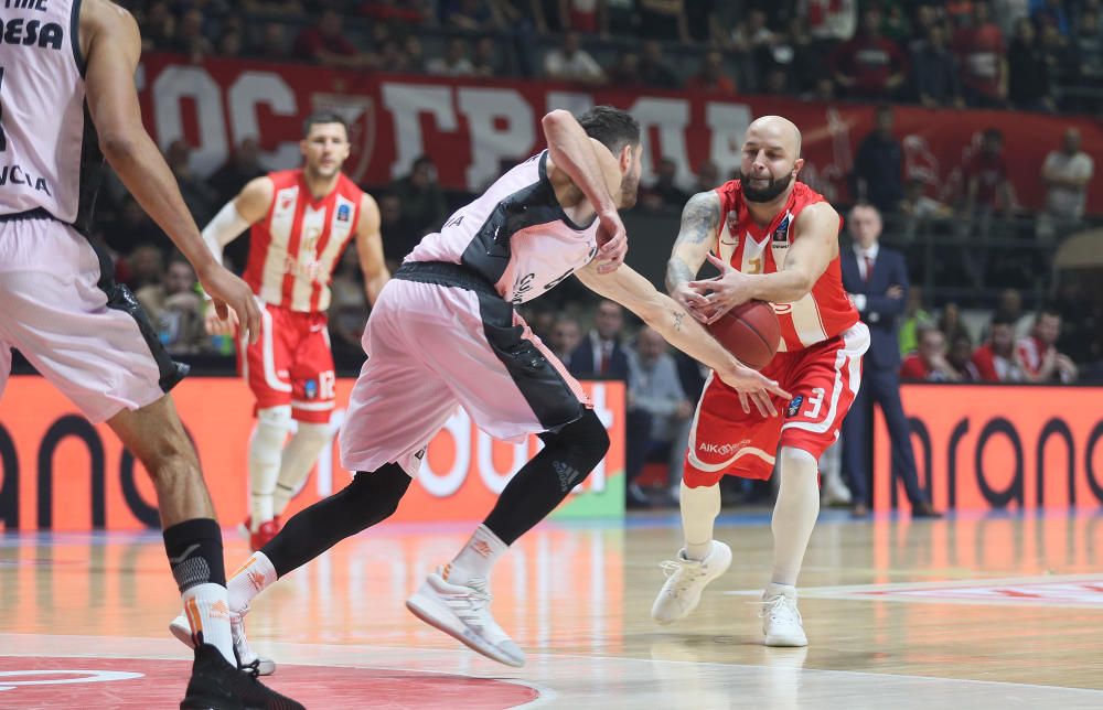 Estrella Roja - Valencia Basket, en imágenes