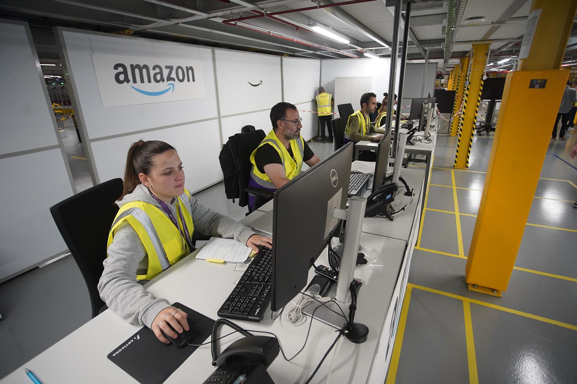 Amazon comença a expedir comandes des del centre logístic de l'Empordà