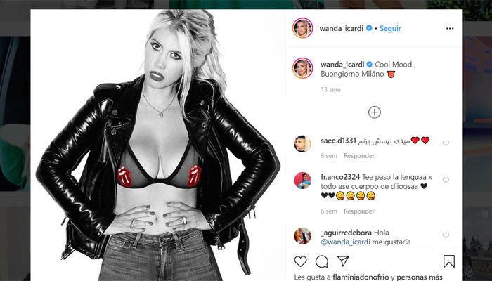 Wanda Nara, mujer de Icardi, desafía la censura