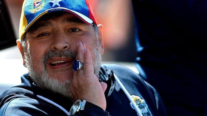 Maradona: «Es normal que me quisiera el Zaragoza»