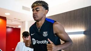 Lamine Yamal, Ferran Torres i Pedri tornen als entrenaments