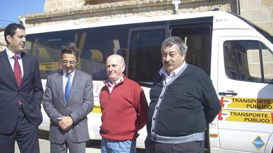 Alberto Castro, José Antonio Cabreras, Apolinar González y Alfonso Martín.