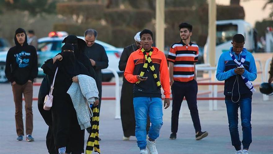 Por primera vez, las mujeres saudíes gritan desde los estadios