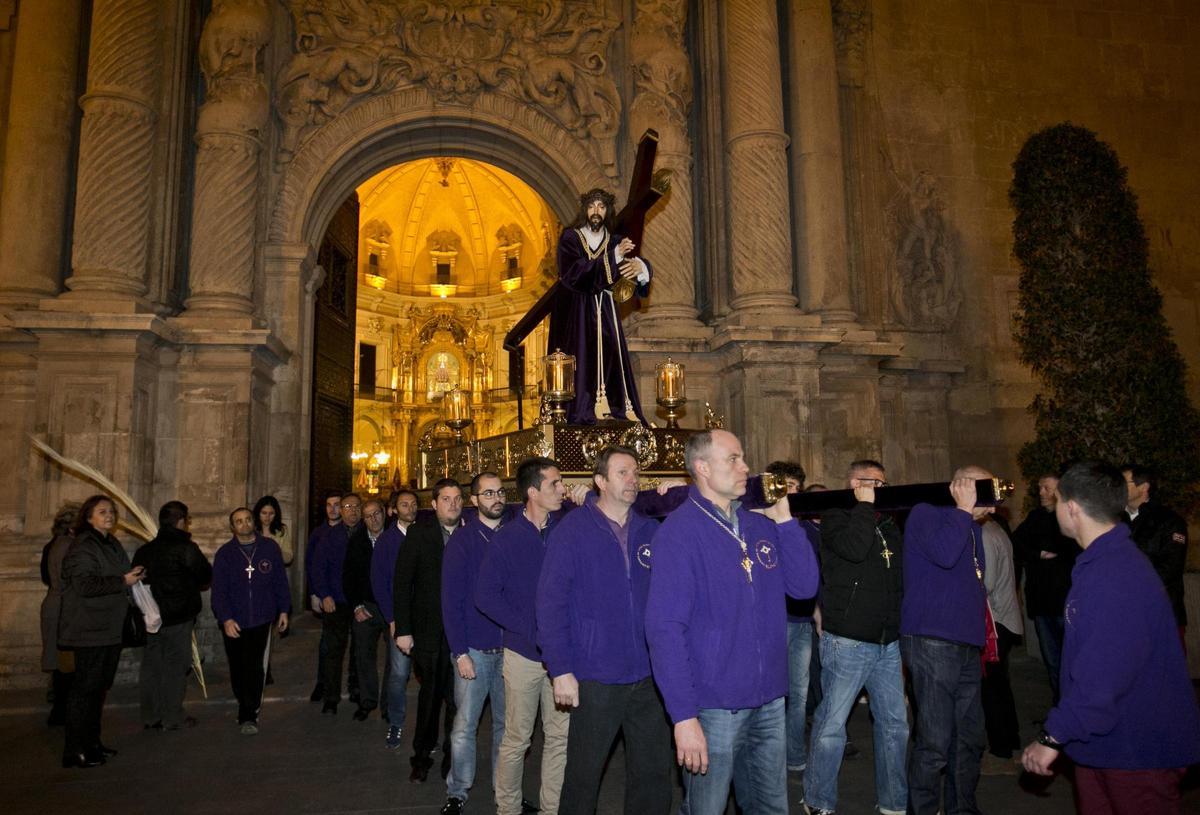 Imagen de archivo de un Vía Crucis en Elche, en 2016