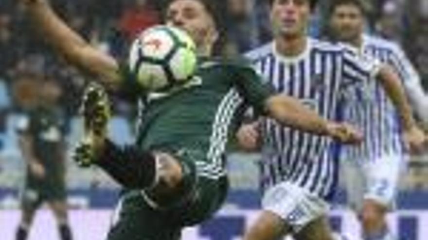 Festival de gols a Anoeta entre Reial Societat i Betis