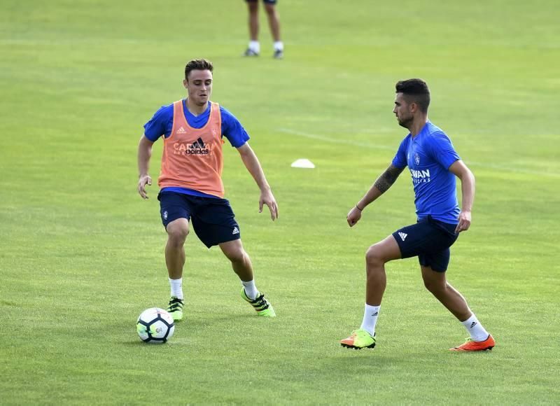 Primer entrenamiento del Real Zaragoza