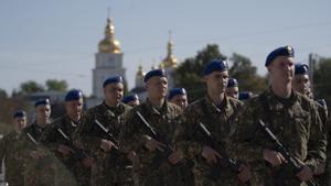 Celebración del Día de la Independencia de Ucrania en Kiev