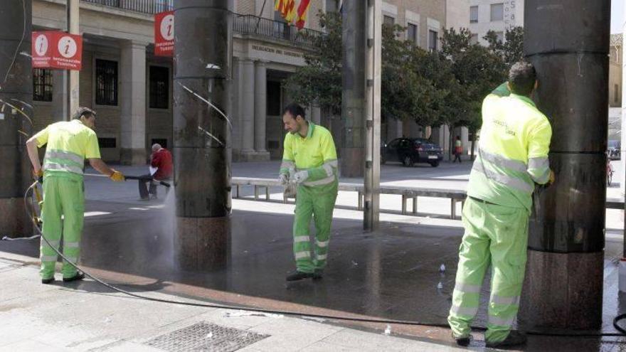El servicio de limpieza se amplia en octubre para barrios del sur de Zaragoza